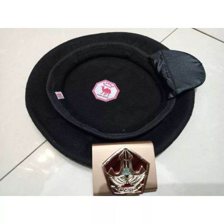 Baret banser model camel emblem exluaive | Lazada Indonesia