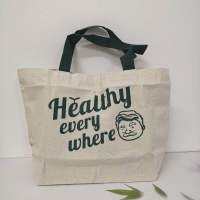 Jone Salad Tote Bag กระเป๋าผ้าลุงโจนส์ กระเป๋าผ้าดิบ เนื้อหนา (แบรนด์แท้)