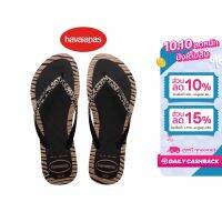 HAVAIANAS รองเท้าแตะผู้หญิง Slim Animals Fashion - Black รุ่น 41479660090BKXX (รองเท้าแตะ รองเท้าผู้หญิง รองเท้าแตะหญิง)