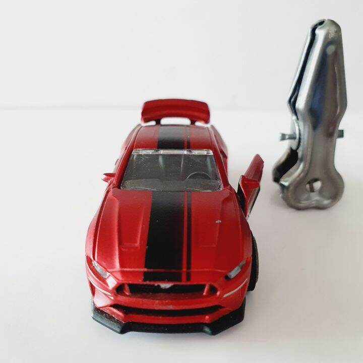 โมเดล-รถเหล็ก-majorette-ford-mustang-gt-red-no-package