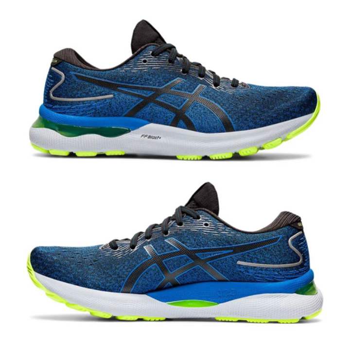 รองเท้าวิ่งชาย-asics-gel-nimbus-24-สีน้ำเงินเข้ม-1011b359-003-ของแท้-มือ-1-พร้อมกล่อง