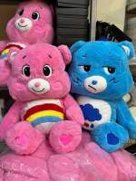 พร้อมส่ง✨ หมอนผ้าห่ม Care Bears ตุ๊กตาหมีแคร์แบร์ Care Bear ตุ๊กตาหมอนผ้าห่ม ผ้าห่มนุ่มนิ่ม ตุ๊กตานุ่มนิ่ม สุดน่ารัก ขนาดผ้าห่ม 110x176