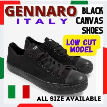 Full black 2025 canvas shoes