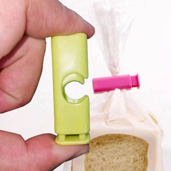 2/4PCS Sealing Clip Portable Bread Snack Bag Sealer Food Seal Sealing