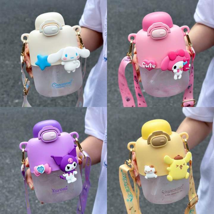 Ready Stock Local 🇲🇾 Sanrio 550ml bottle kids bottle cute bottle with ...