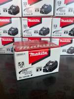 MAKITA 18V BL1830 BL1850 DC18RC แบตเตอรี่และแท่นชาร์จแบตเตอรี่ MAKITA 18V ของแท้ แบตเตอรี่และแท่นชาร์จ