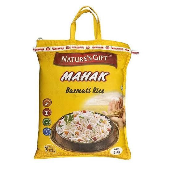 Nature’s Gift Mahak Basmati Rice 5 kg
(ข้าวบาสมาติ)