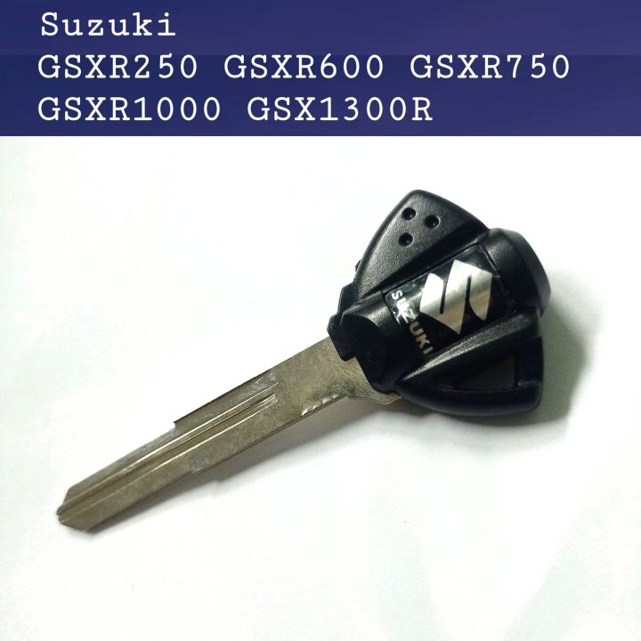 ดอกกุญแจรถ-ซูซุกิ-suzuki-รุ่น-gsxr250-gsxr600-gsxr750-gsxr1000-gsx1300r-กุญแจเปล่า-ไม่มีชิพ