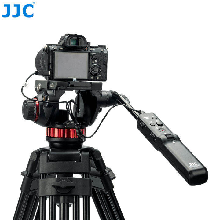 JJC TPRM1 Multifunction Tripod Pan Bar Remote Controller for Cameras