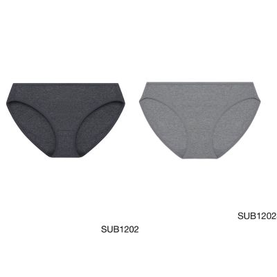 Sabina กางเกงชั้นใน (ทรง Bikini) รุ่น SBN Sport รหัส SUB1202 สีเทาเข้ม