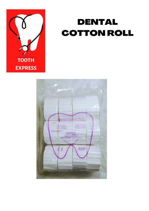 Dental Cotton Rolls (1 & 2) Lazada PH