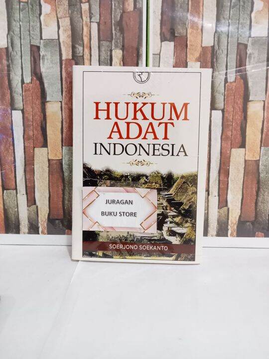 BUKU HUKUM ADAT INDONESIA - SOERJONO SOEKANTO | Lazada Indonesia