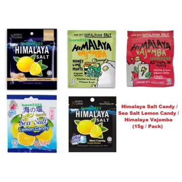 Himalaya Salt Mint Candy Lemon Flavor 12 Packs