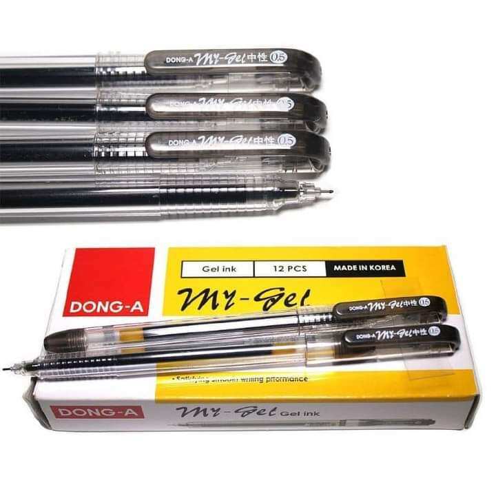 DongA My Gel Gel Ballpen, Gel Ballpoint Pen, Sign Pen 0.5mm
