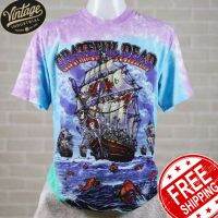 เสื้อมัดย้อม Grateful dead Liquid bull ลิขสิทธิ์แท้100% by pop comics