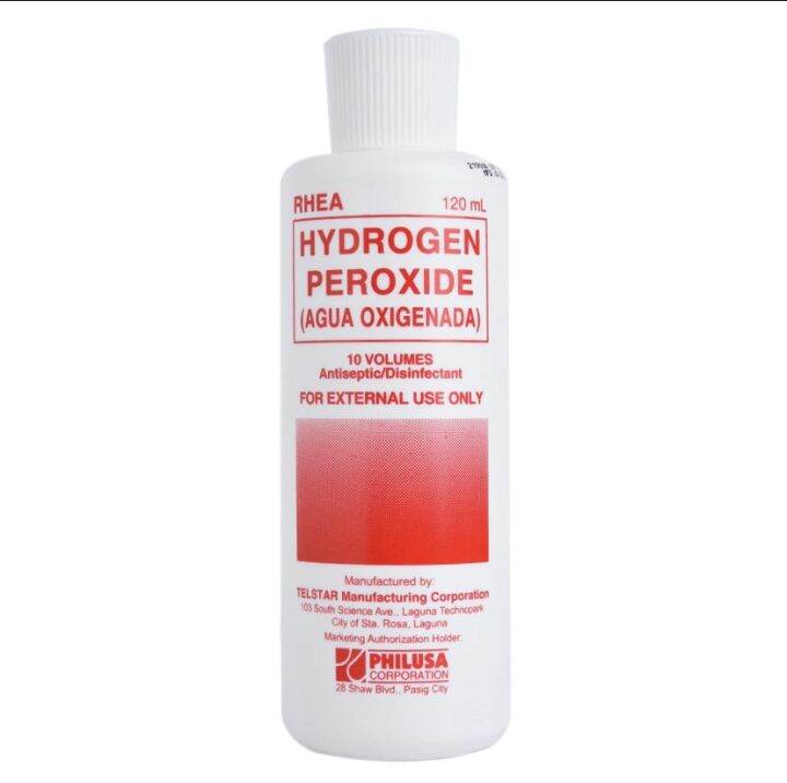 HYDROGEN PEROXIDE 120ml for Teeth Gums and Athlete’s Foot Disease