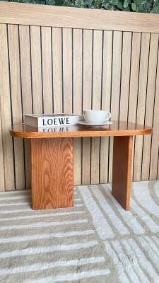 โต๊ะกาแฟ โต๊ะกลาง สไตล์มินิมอล ทำจากไม้แอชคุณภาพดี แข็งแรง ดูดีมีสไตล์