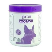 Zootavit ซูตาวิท. อาหารเสริมสุนัข. 380 เม็ด เลขทะเบียนอาหารสัตว์0108460027