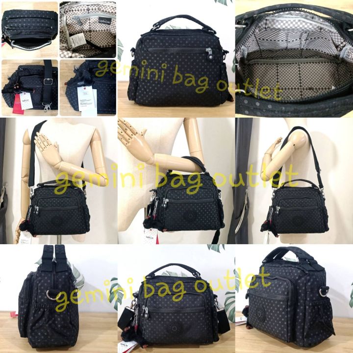 ส่งฟรีไม่ใช้โค๊ด-ของแท้-พร้อมส่งค่ะ-size-10-5นิ้ว-kipling-square-handbag-amp-shoulder-bag