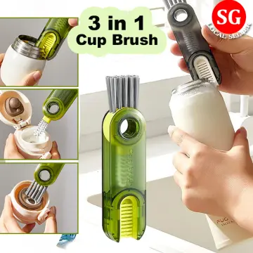 3 In 1 Multipurpose Bottle Gap Cleaner Brush - Best Price in Singapore -  Dec 2023