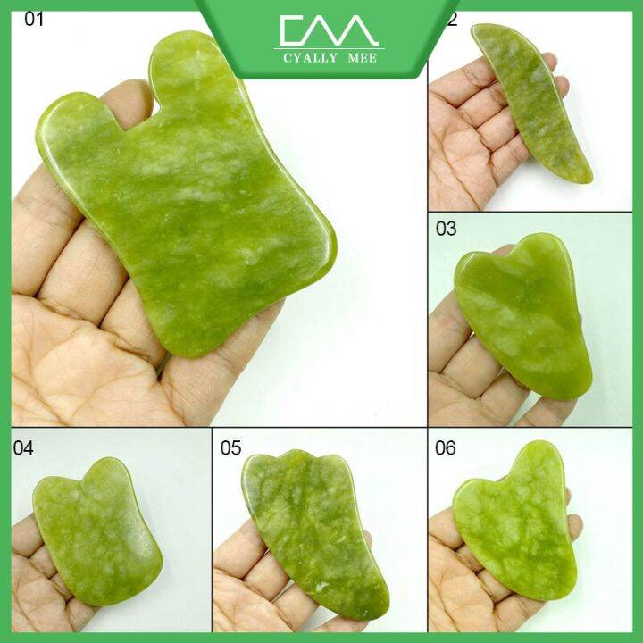 【Ready!】Gua Sha Facial Tools Jade Stone Gua Sha For Face Body Massage