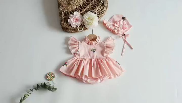 HCM] BD103 Body váy công chúa, đầm tiểu thư hồng RIOKIDS cho bé ...
