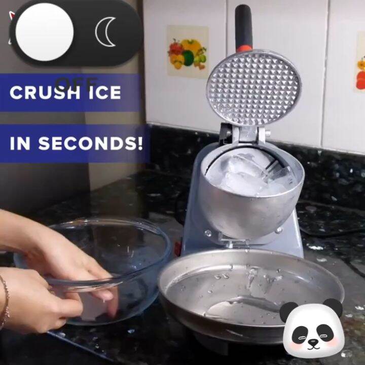 Rannpati Double Blade Ice Crusher for Halo Halo Electric Power Ice