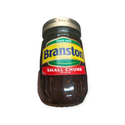 Branston Smooth Chunk Pickle 360g. ซอสจิ้มมันฝรั่งทอดกรอบ  แบรนส์ตัน 360 กรัม