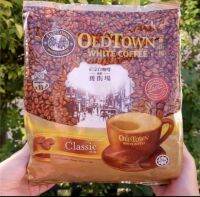 กาแฟโอนทาวน์ไวส์ค็อฟฟี่ ผสมถั่วHazelnut ?☕ สินค้านำเข้าจากมาเลย์เซีย Old Street White Coffee Original haz elnut™ 38g X15 ซอง รสกาแฟผงสามในหนึ่งเดียวทันที 684g ห่อสีทอง 8ตลาดกิมหยง8 X1 ห่อ