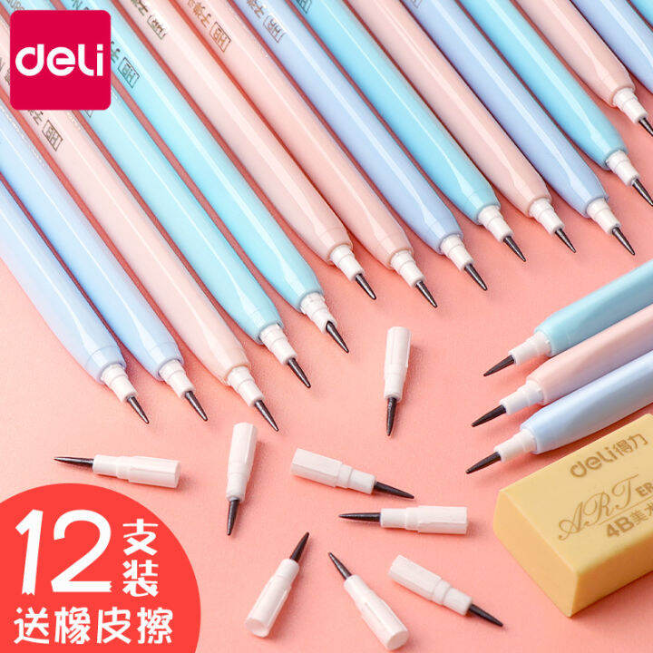 Deli Eggs Laying Pencil SharpeningFree Pencil Primary School Students