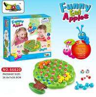 เกมส์หนอน Funny eat Apples ของเล่นเสริมพัฒนาการ