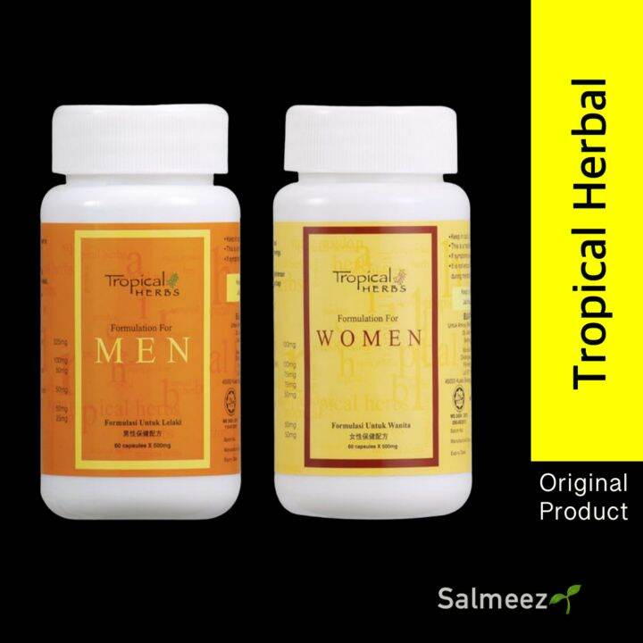 Amway Nutrilite Tropical Herbs Formulation For Men/Women 60 Capsules