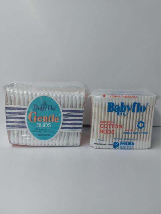 Babyflo Gentle Cotton Buds 200s 2+1 Pack Lazada PH