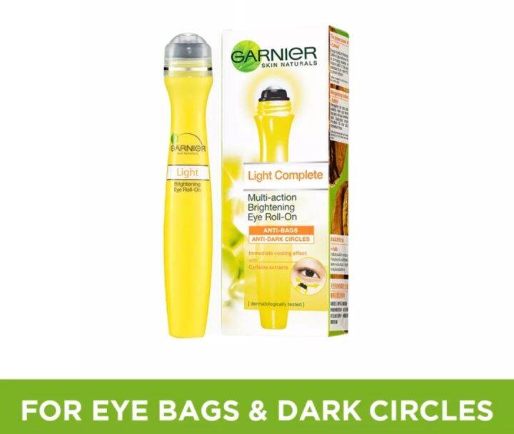 Garnier Light Brightening Eye Rollon 15mL, 1pcs Lazada PH