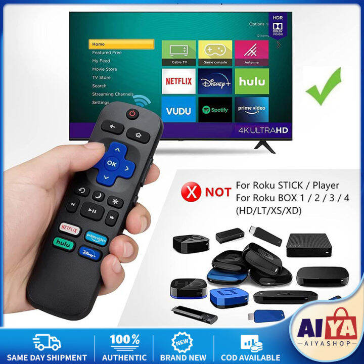 ★Same Day Shipping★ Suitable For Philips/Roku TV Universal Remote