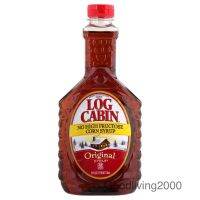 (Free shipping) Log Cabin Syrup Original 710ml น้ำเชื่อมสำหรับราดแพนเค้ก ออริจินอล ไซรัป ล็อกเคบิน 710 มล. สูตรดั้งเดิม นำเข้าจากอเมริกา