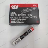 ใบมีดคัตเตอร์ SDI 30องศา #1361 (1 กล่องใหญ่ = 10  กล่องเล็ก)