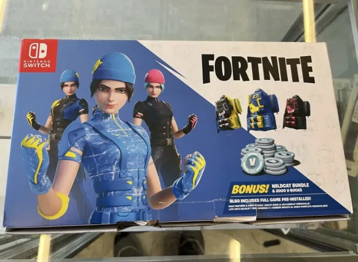 Nintendo Switch Fortnite Wildcat Console Bundle Lazada PH