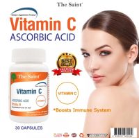 The Saint VITAMIN C ASCORBIC ACID 470mg. 30 CAPSULES.