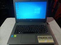 Acer E5-473GมือสองCorei3gen4Ram DDR3L8GB HD 1TBจอ14มีจุดขาวๆบางๆ2จุดตามรูปก้าดจอคู่ 2 GB DDR3พร้อมใช้งาน