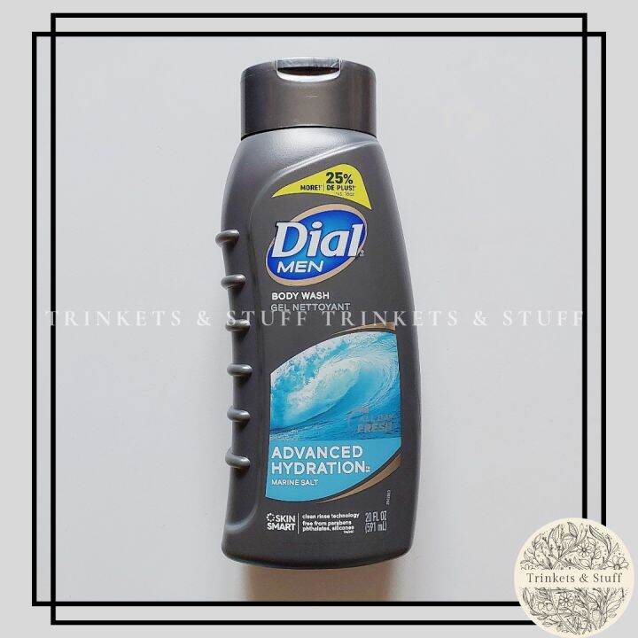 Dial Men Advanced Hydration Marine Salt Body Wash 591ml Lazada PH