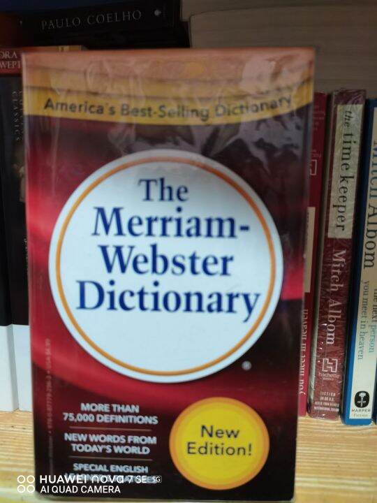 The Merriam Webster Dictionary Nwe Edition | Lazada PH