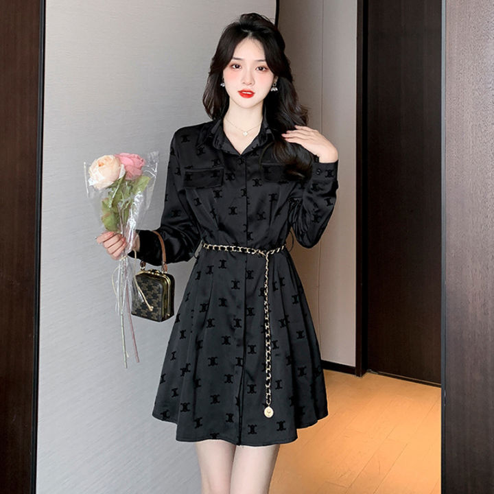 Váy Sơ Mi Mẫu Sành Điệu Thời Trang Phong Cách Hàn Quốc Váy Chữ A Dáng