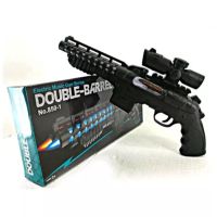 ปืนของเล่น มีเสียง มีไฟ สั่นได้ 850-1 DOUBLE-BARREL