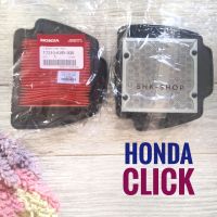 (แท้ศูนย์ HONDA , เกรดพรีเมี่ยม) ไส้กรองอากาศ HONDA CLICK , AIR BLADE - ฮอนด้า คลิก , แอร์เบรด  รหัส17210-KVB-930 ( AIRBLADE  )