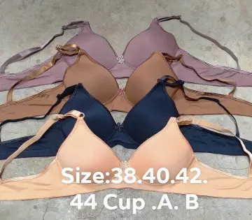 3 Pairs Round Bra Inserts (Light & Soft) Breathable And Sewed Bra Pads for  Cup A/B/C/D/E/F