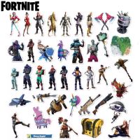 สติ๊กเกอร์ Fortnite 140 ฟอร์ดไนท์ 40ชิ้น เกมส์ ฟอไน เกม fortnite ปืน มีด Free fire ฟีฟาย ฟี ฟาย ทหาร ตำรวจ gun ฟรีฟาย