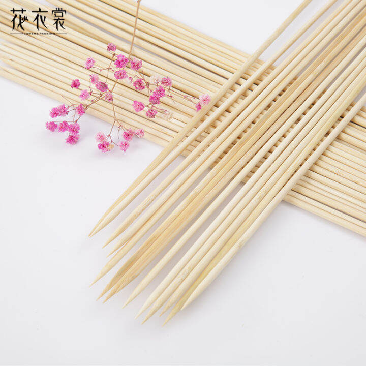 Flower Dress DIY Bamboo Stick Doll Bouquet Bamboo Stick Imitation