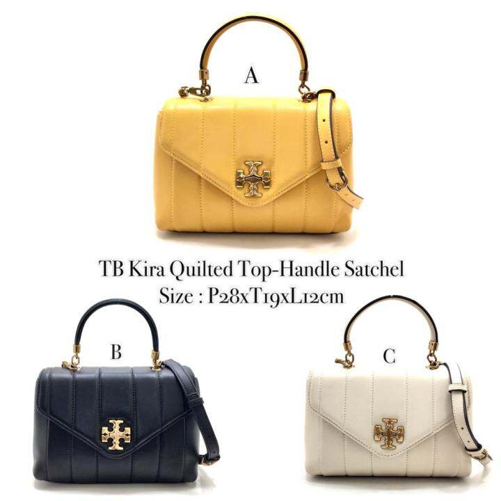 Tory Burch Kira Quilted Top handle Satchel Lazada Indonesia
