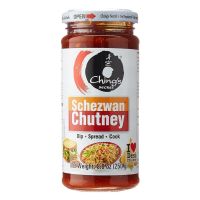 ?? Chings?? ซอสดิป ปานิปุริ Schezwan chutney 250g Panipuri DIp Spread Cook